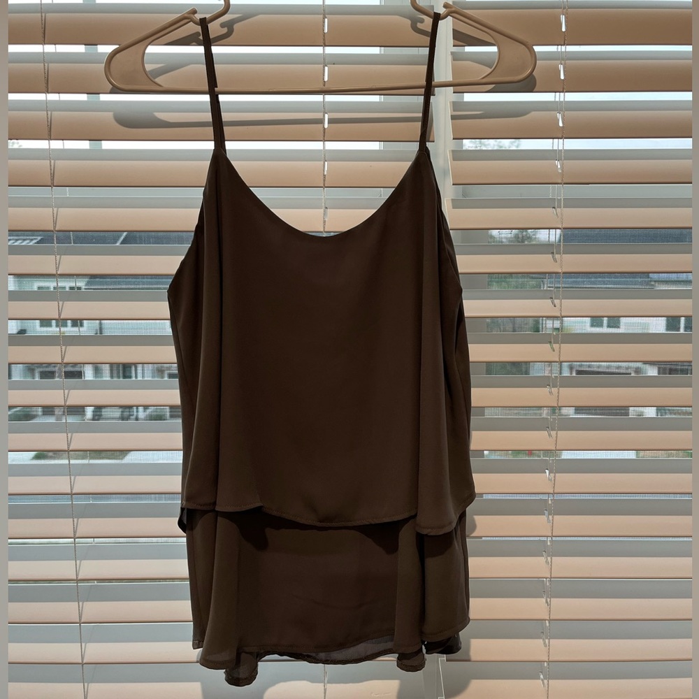 Light grey dress tank top